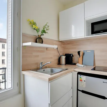 Apartment Charmant Studio Aubervilliers